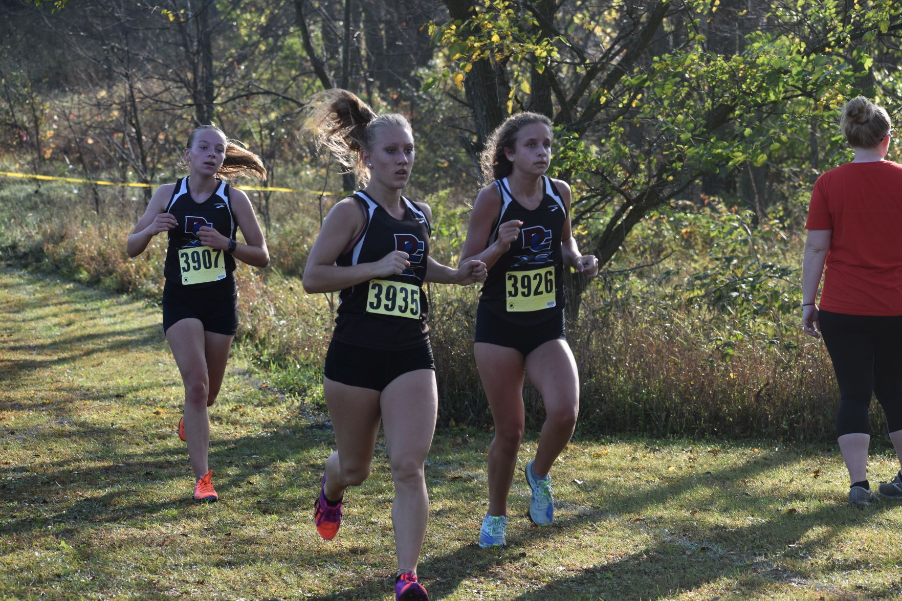 Brianna Ament, Gillian Thompson and Kylee Lonigro